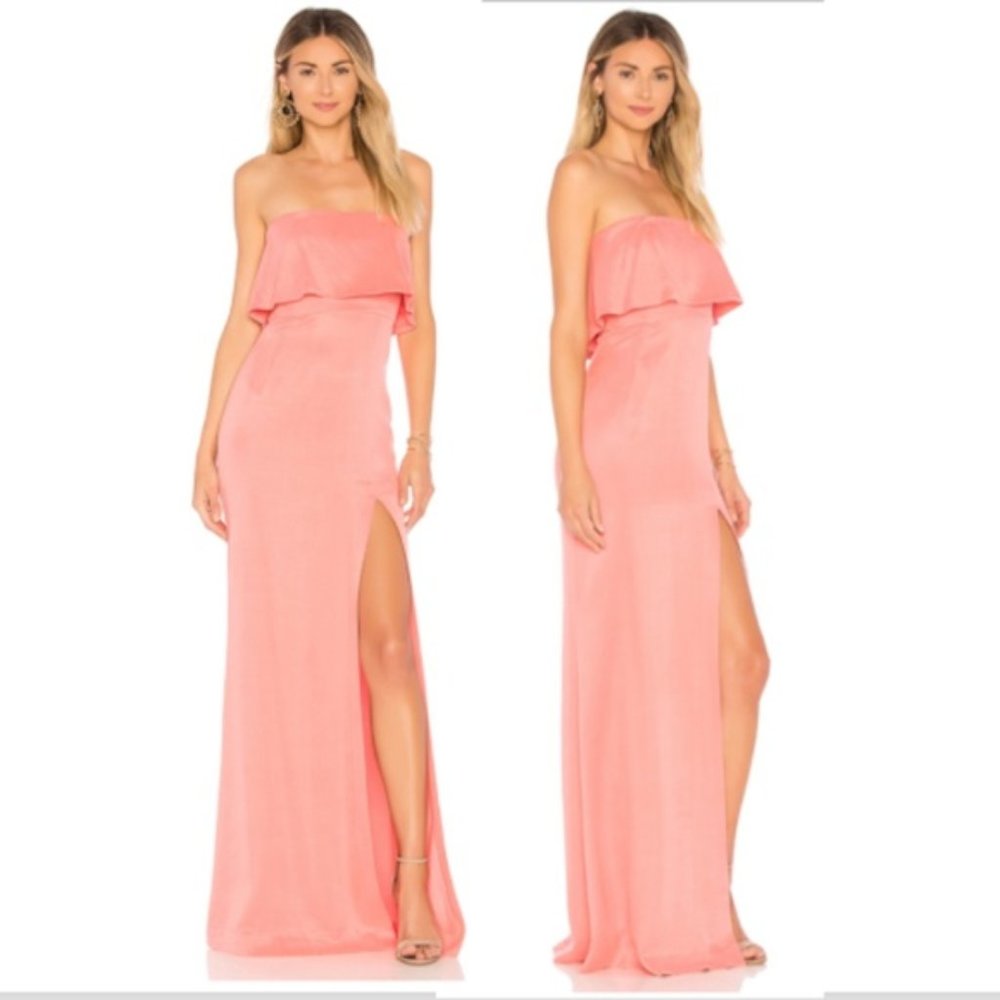 Lovers + Friends Anzen Pink Maxi Dress